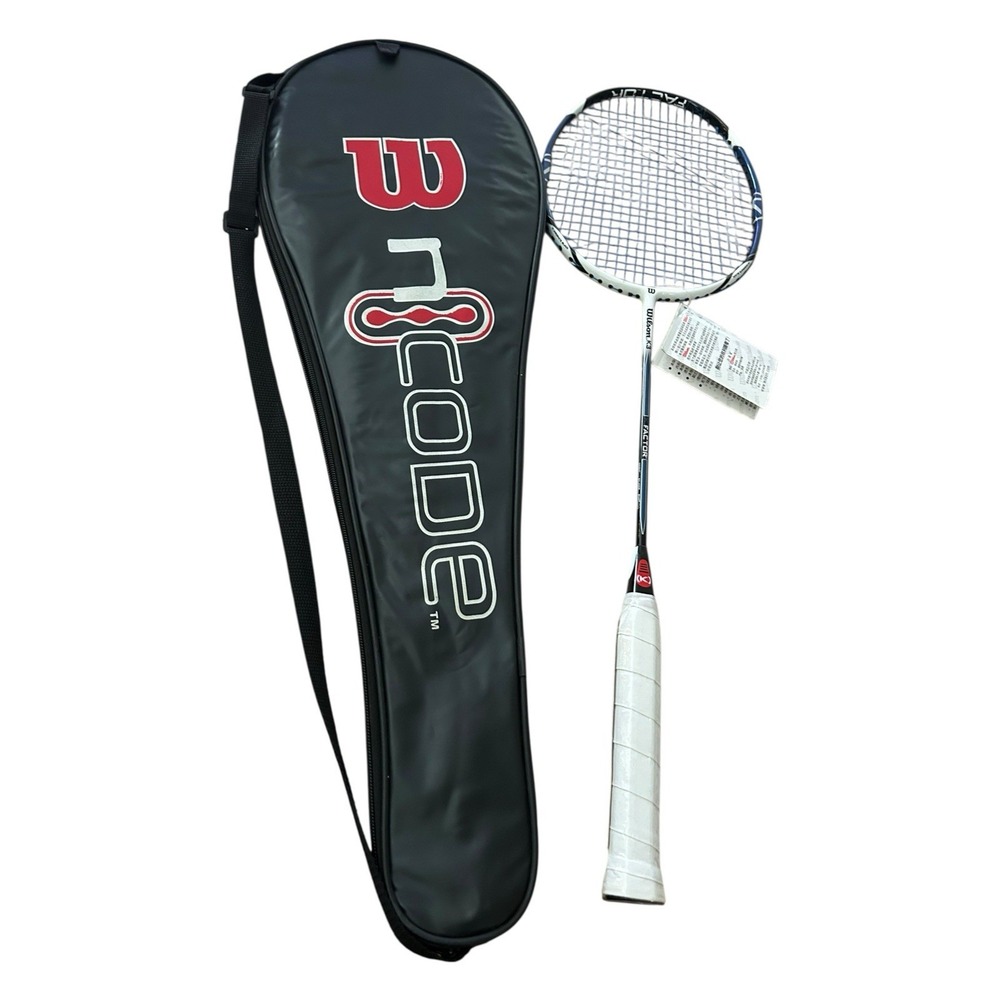 Wilson K3 Factor nCode Badminton Racquet New With‎ Case